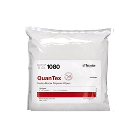TX1080 TEXWIPE VECTRA® QUANTEX™ DRY POLYESTER CLEANROOM WIPERS Протирочные для чистых и стерильных помещений класса ISO3-8, р-р 23х23 см, 150шт./упак. Полиэстер 100%