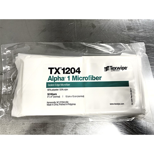 TX1204 TEXWIPE ALFA®1 MICROFIBER CLEANROOM WIPERS Протирочные салфетки для чистых помещений класса ISO3.Размер 10х10 см, 100шт./упак. Полиэстер 80%, Нейлон 20%