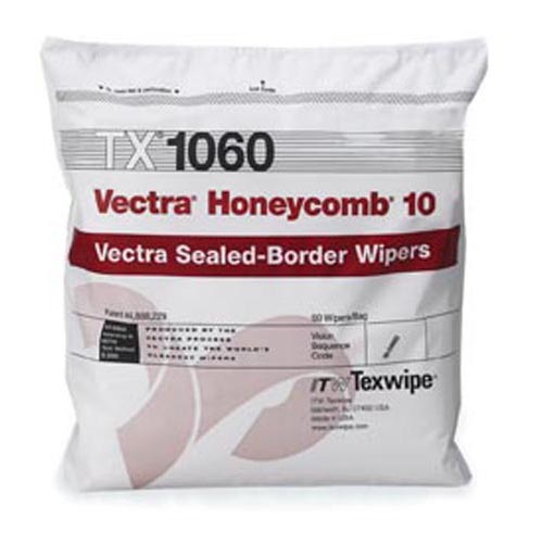 арт.TX 1060-Cалфетки Vectra® Honeycomb® 10 для чистых помещений класса ISO3, в упаковке 100 салфеток, размер 23х23см