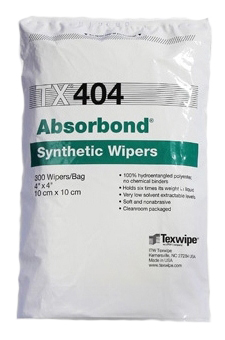 TX404-Салфетки Absorbond® для чистых помещений класса ISO6,в упаковке 1200 салфеток,размер: 10х10см