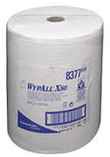 арт.8377-WYPALL®X80* Большой рулон-белый, в рулоне 475 листов с перфорацией размером 34х31.5см