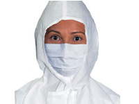 Стерильная маска на резинках KIMTECH PURE* М3 арт.62470 для чистых помещений классов ISO 3-8/ GMP В - D