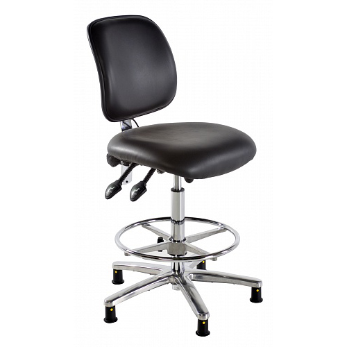 RS-K1ESDCR Промышленное кресло в антистатическом исполнении.Материал искусственная кожа